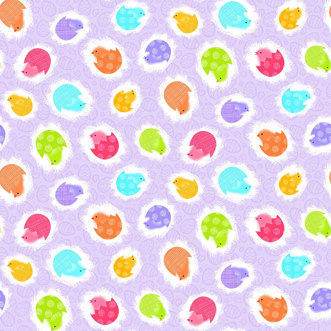 Spring Chickens, lavender