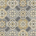 Hampton Court, gray medallions