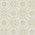 Hampton Court, cream medallions