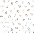 Soaring Dreams, white scattered numbers