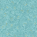 12 Days of Christmas, teal swirls