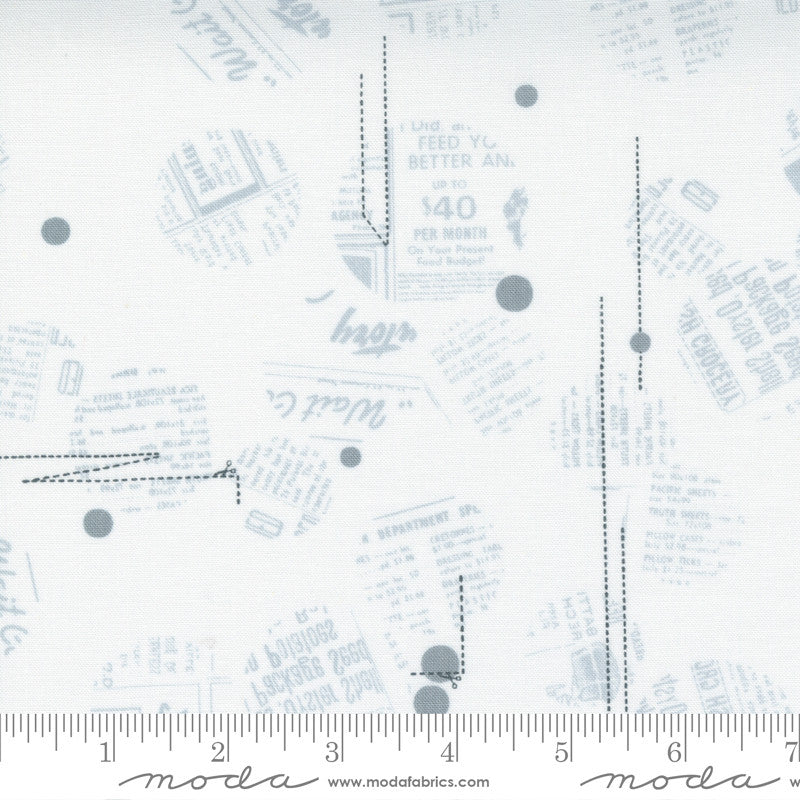Modern Background, Even More Paper, white news dropping