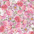 Blush Garden, white packed floral