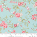Abide, light blue floral