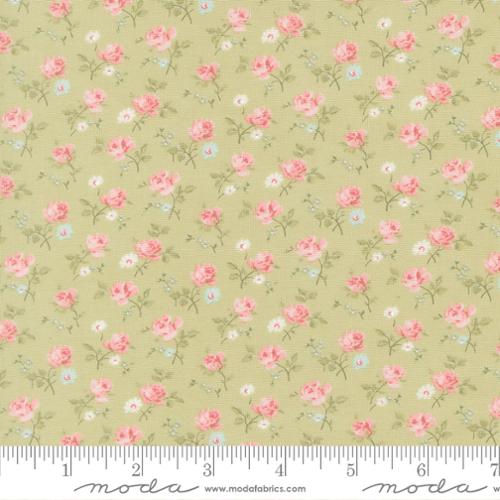 Abide, light green, floral
