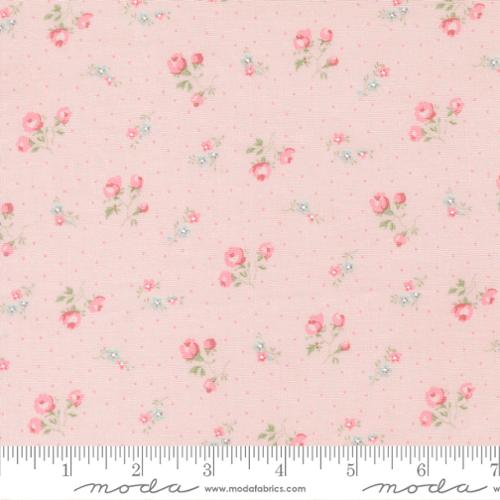 Abide, pink, small floral