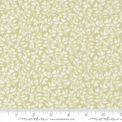 Abide, light green with small floral