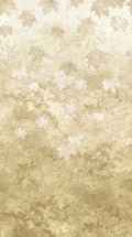 Oh Canada 10th Anniversary - falling cream maple leaves on cream