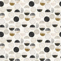Gatsby, light taupe multi, geometric, circles