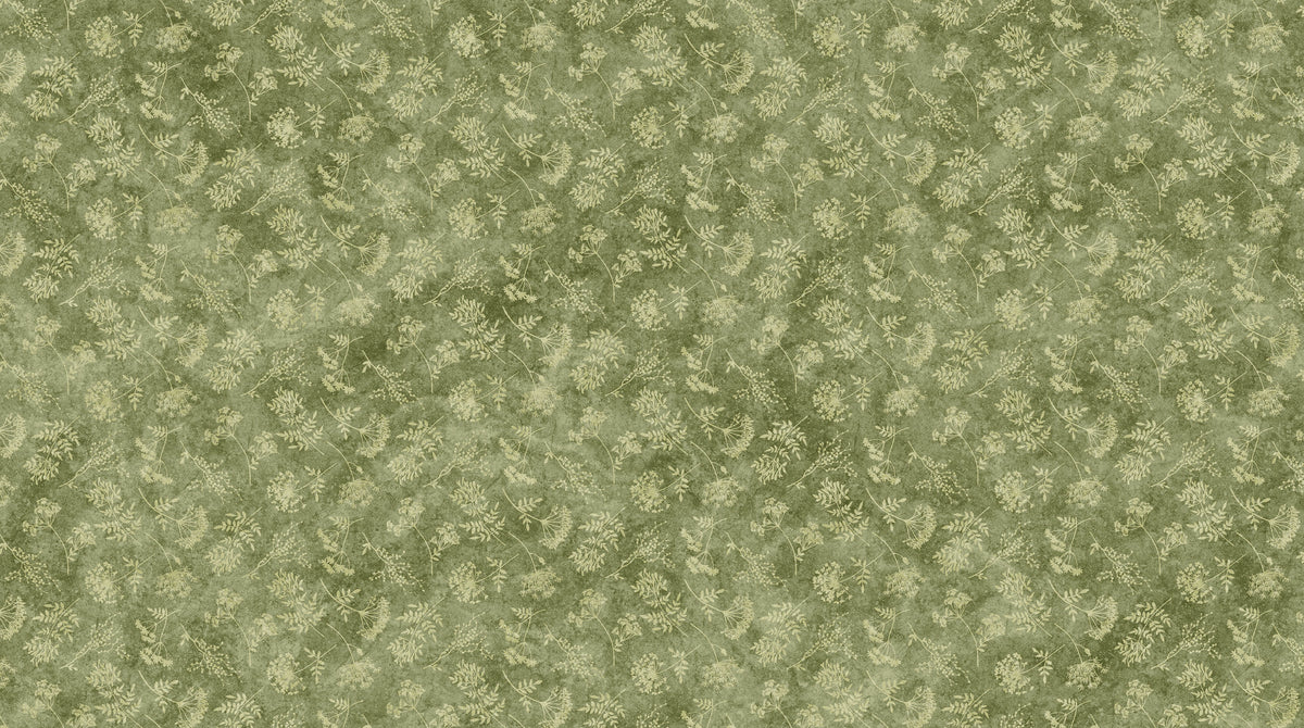 Stonehenge Organics, green floral