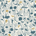 Summer Folk, wander field cobalt