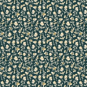 Summer Folk, little florets evening blue