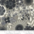 Date Night, lg floral, grey couture