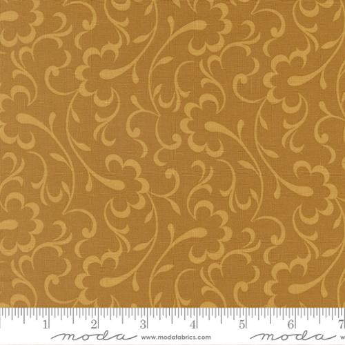 Arabesque, swirl, golden