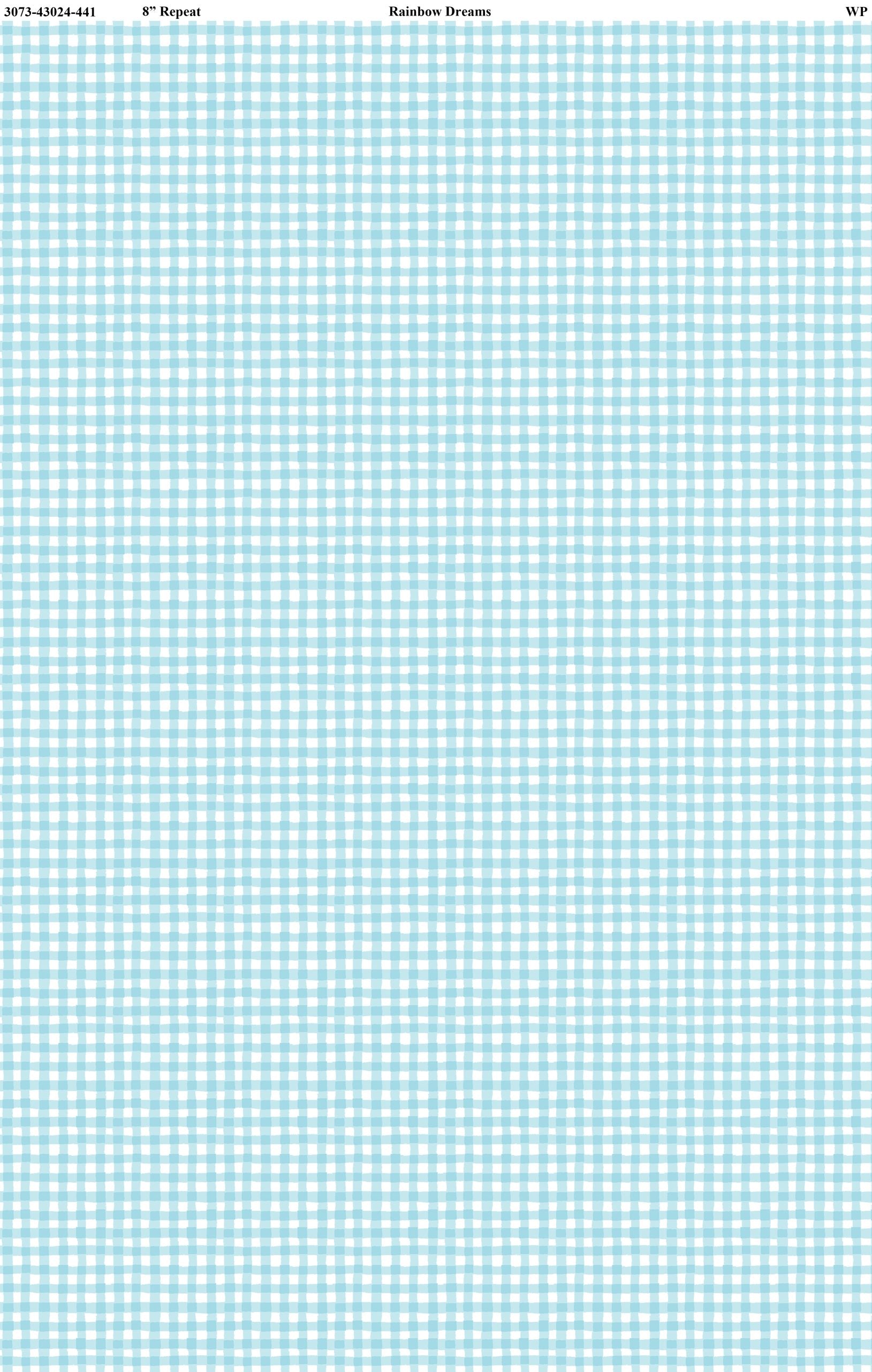 Rainbow Dreams, blue thatch