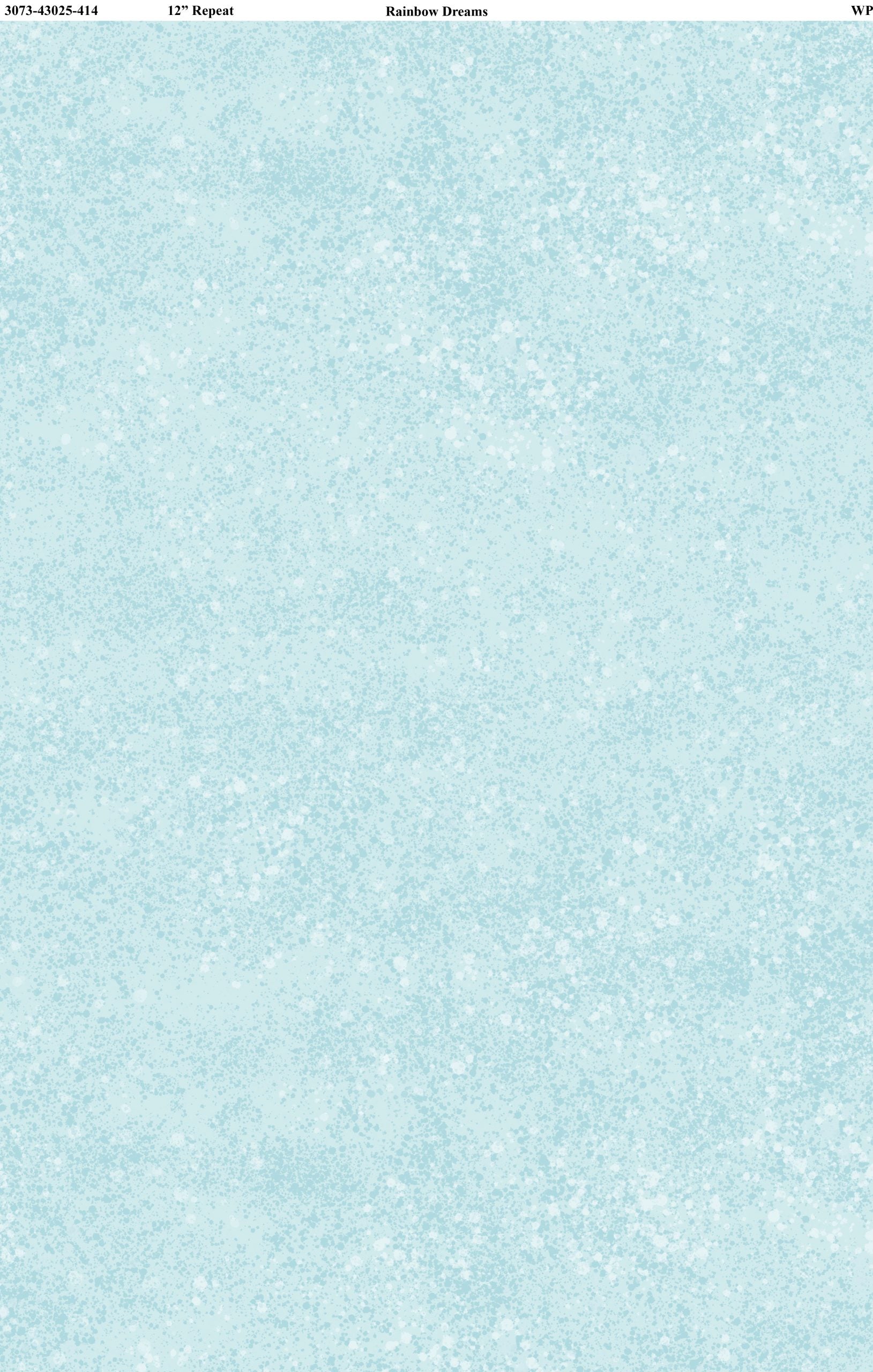 Rainbow Dreams, soft baby blue