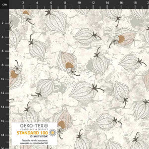 Colour Ways, tossed gooseberries, cream