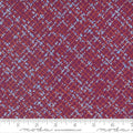 Wild Blossoms, blotted graph paper, berry