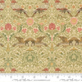 Morris Muse, parchment, small floral with birds