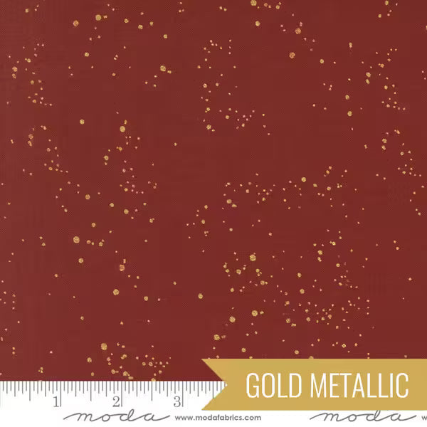 Old World Yuletide, crimson metallic