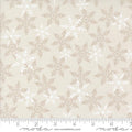 Winter Friends, snowy white on cream