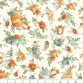 I Love Fall Most of All, multi-coloured pumpkins, warm white