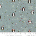 Chilly, storm with penguins