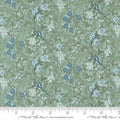Morris Meadow, Leicester small leaf, aquamarine