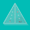 Creative Grids - 60 degree Triangle ruler