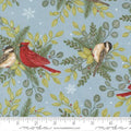 When Snow Falls, winter sky with winter birds
