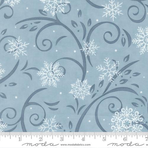When Snow Falls, winter sky