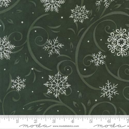 When Snow Falls, holly swirls