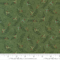 When Snow Falls, evergreen with holly sprigs