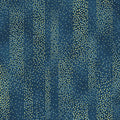 Chickadee Cheer, speckled, deep blue/gold
