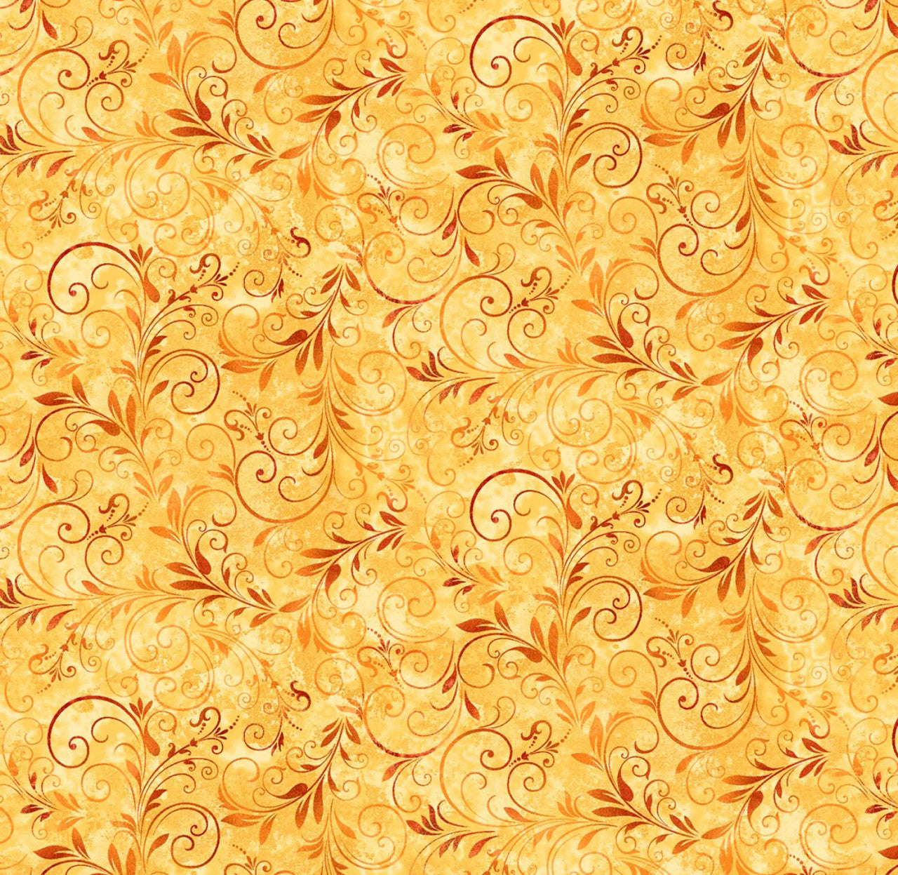 Fall into Autumn, flourish mini, gold