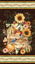 Fall into Autumn, panel, 24" x 44"