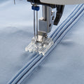 Five groove pin tuck foot