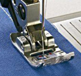 Standard presser foot with IDT