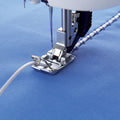 Couching/braiding foot with IDT