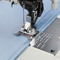 Seam guide foot for IDT