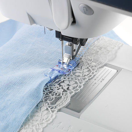 Join and Fold edging foot with IDT