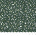 Honey Bloom - floral on green