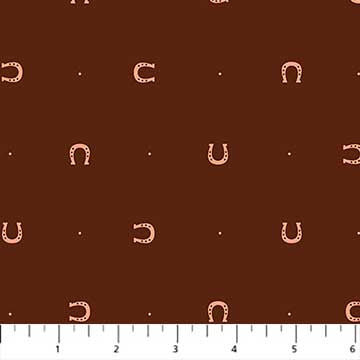 Lucky Charms - horseshoes, brown