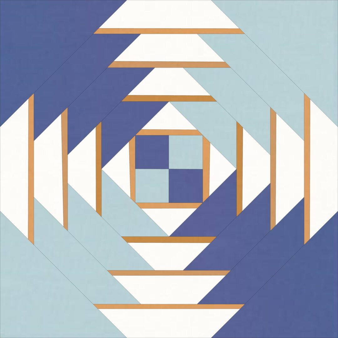 Bloc Loc, Pineapple ruler, 1/4" and 1/2"