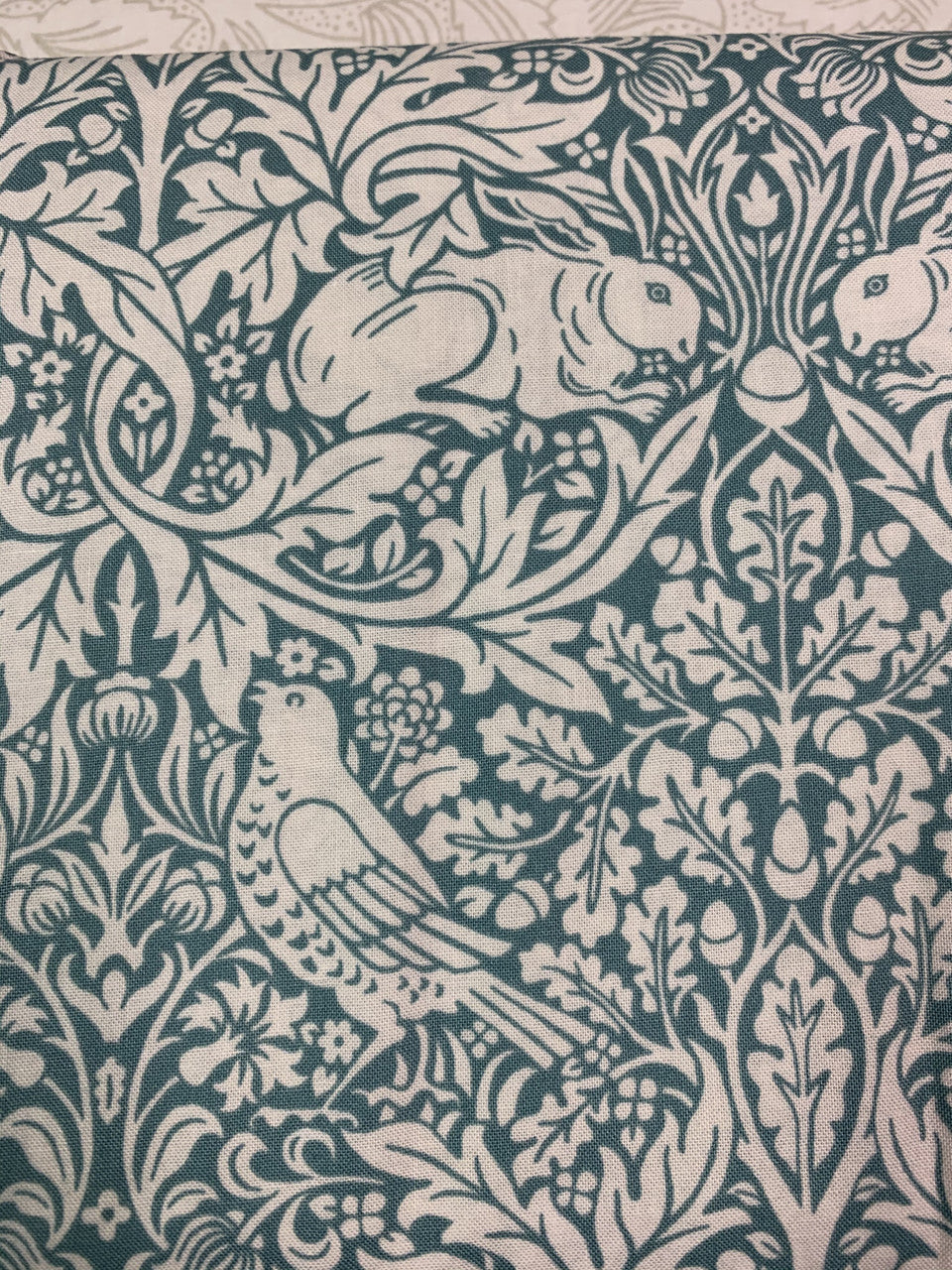 William Morris - Bloomsbury - Brer rabbit-teal.jpg