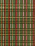 Holiday Blenders - plaid, green
