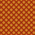 Thankful, autumn red/gold plaid