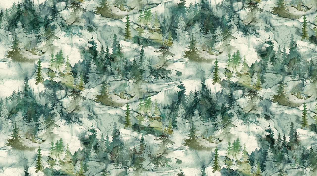 Northern Peaks, trees, dark pine