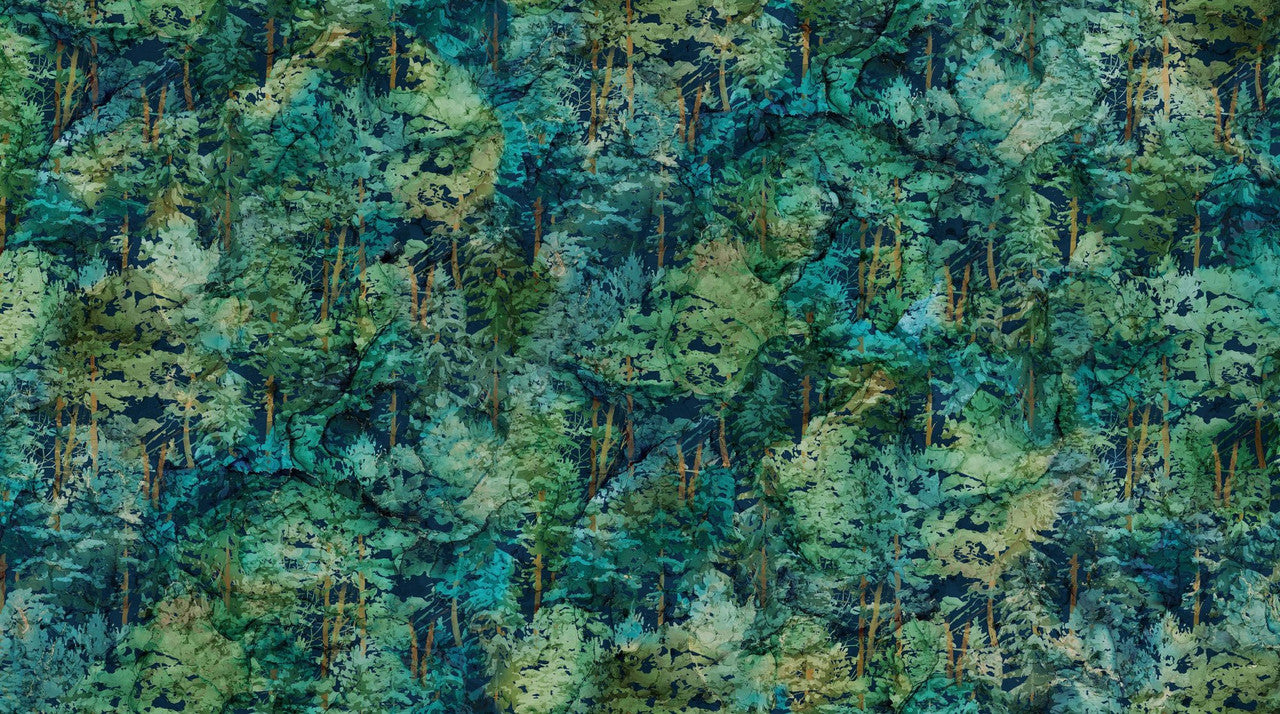 Cedarcrest Falls, dark teal, multi