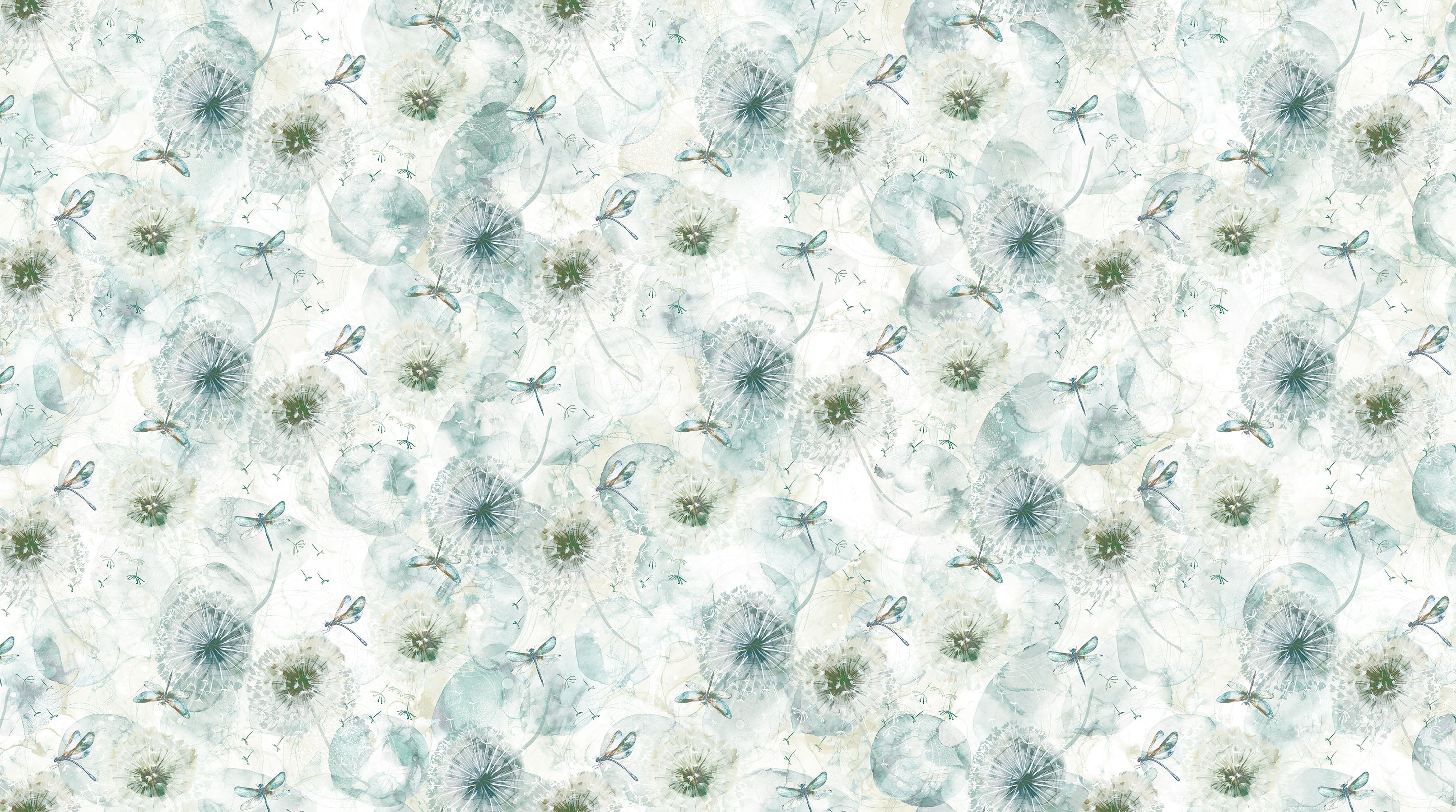 Whisper, medium teal cream multi, open seed pods